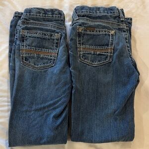 Boys Ariat B4 Relaxed Boot Cut Jean Bundle 14